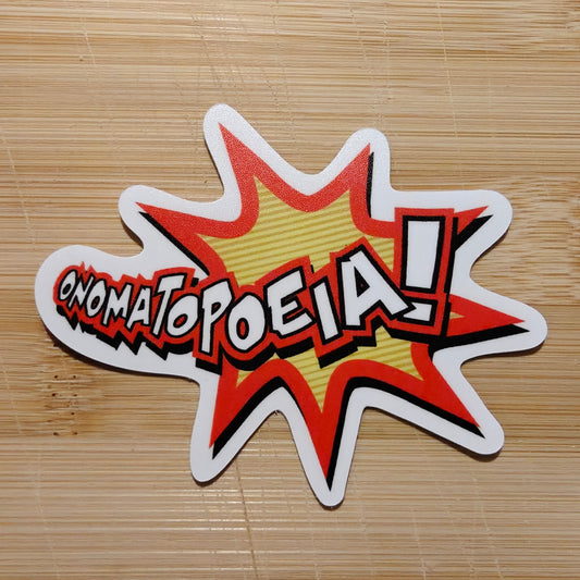 Onomatopoeia Sticker