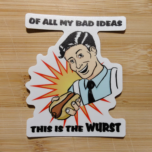 Wurst Idea Sticker