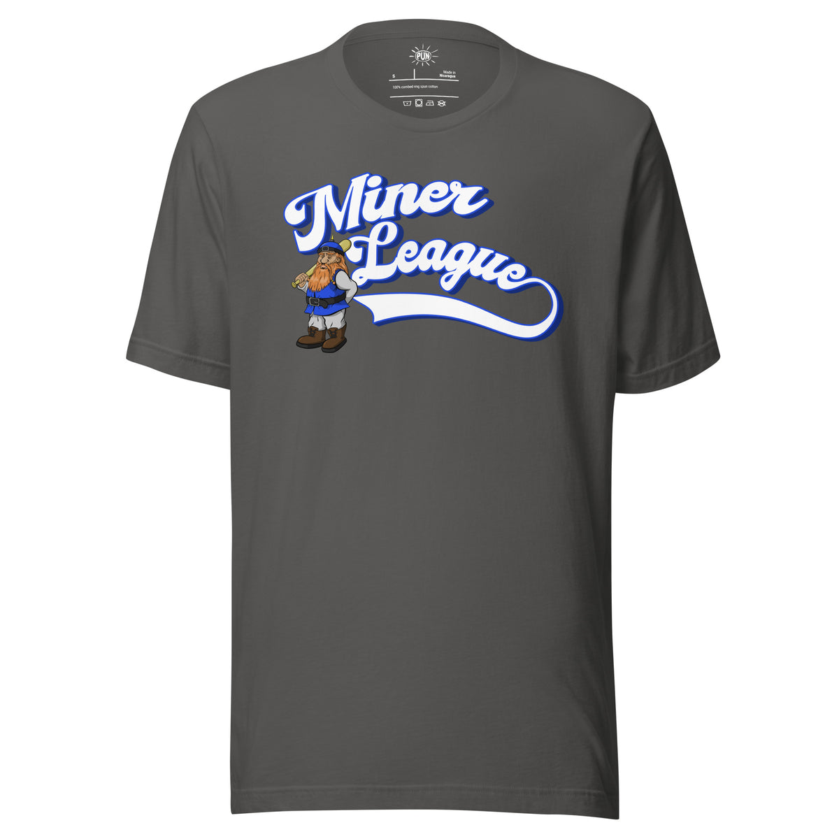 Miner League T-shirt - Asphalt