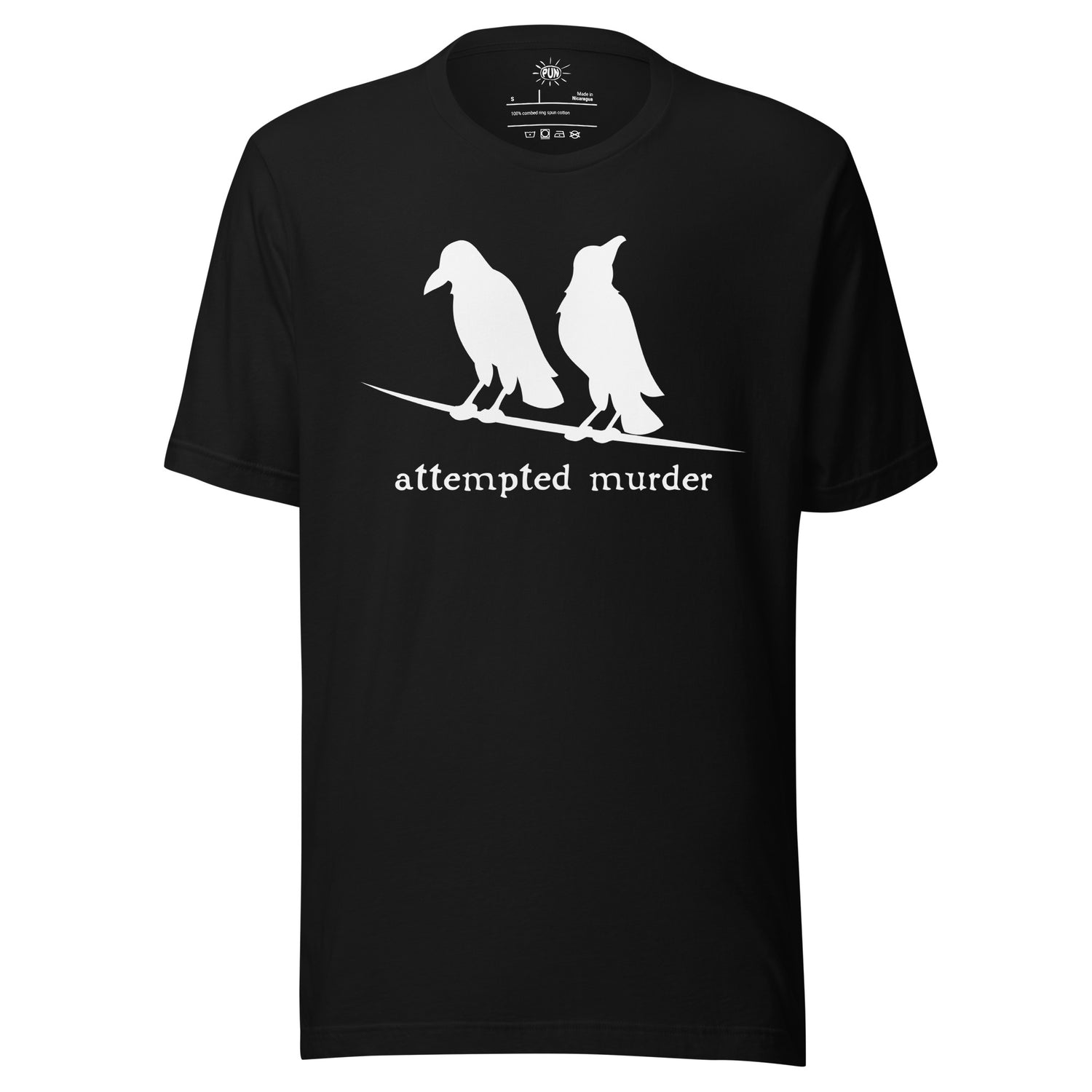 Attempted Murder T-shirt - Black