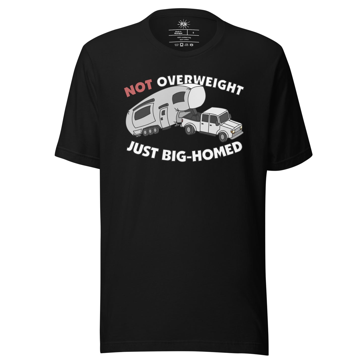 Big-Homed T-shirt - Black