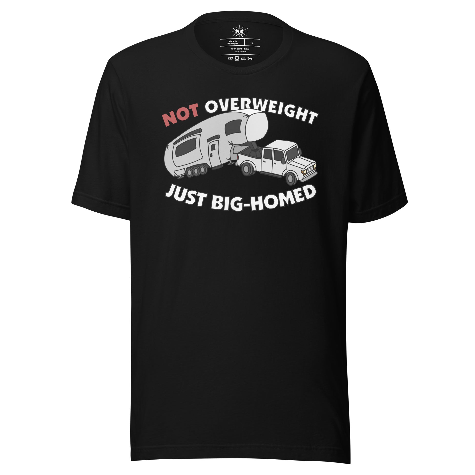 Big-Homed T-shirt - Black