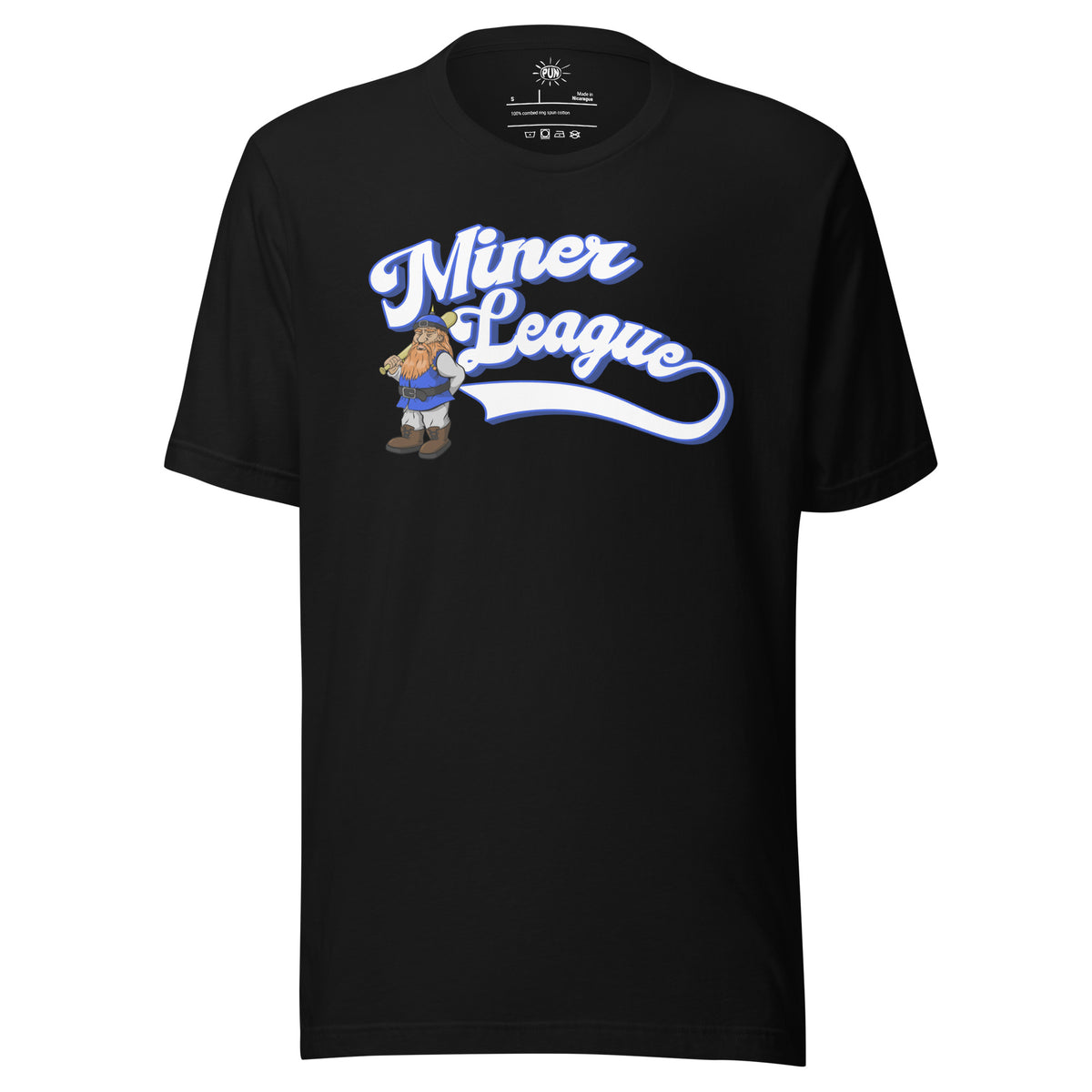 Miner League T-shirt - Black