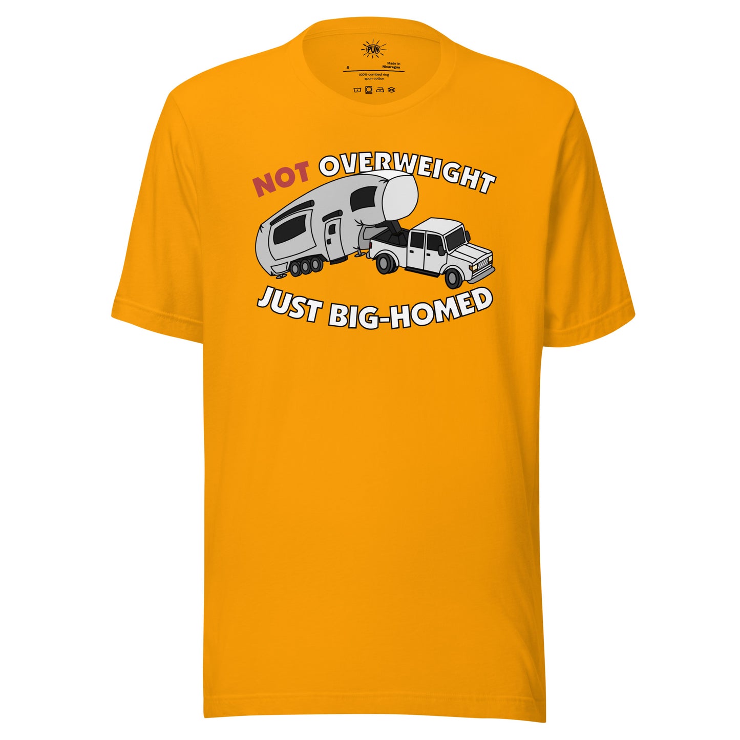 Big-Homed T-shirt - Gold