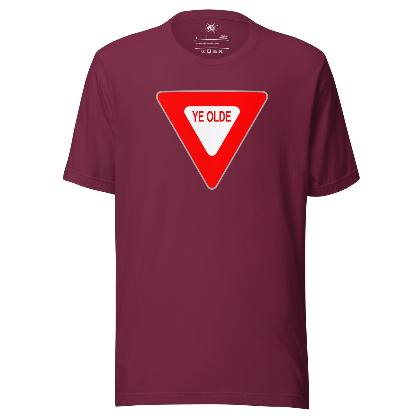 Ye Olde T-shirt - Maroon