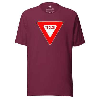 Ye Olde T-shirt - Maroon