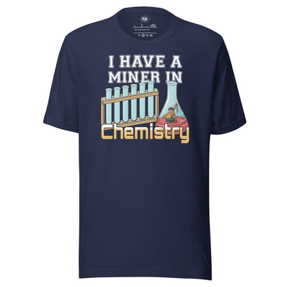 Miner in Chemistry T-shirt - Navy