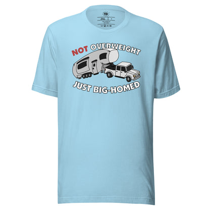 Big-Homed T-shirt - Ocean Blue