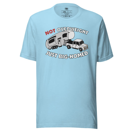 Big-Homed T-shirt - Ocean Blue