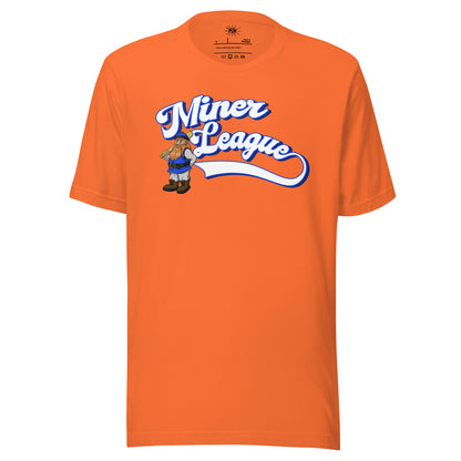 Miner League T-shirt - Orange