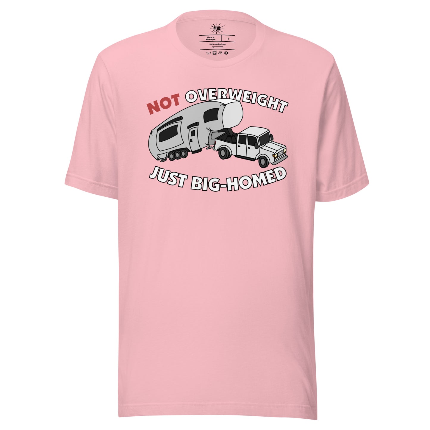 Big-Homed T-shirt - Pink