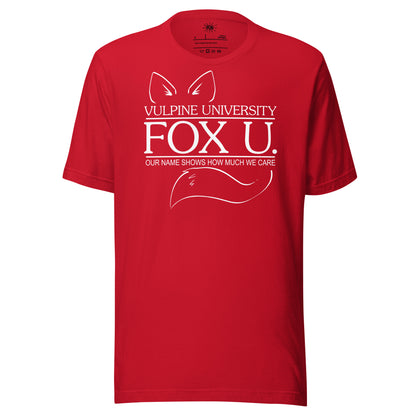 Fox U T-shirt - Red