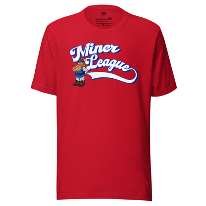 Miner League T-shirt - Red