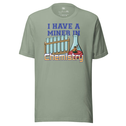 Miner in Chemistry T-shirt - Sage