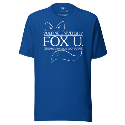 Fox U T-shirt - True Royal