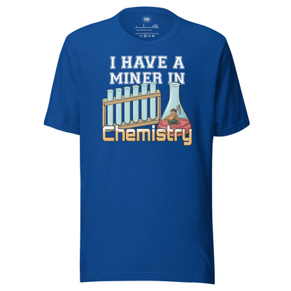 Miner in Chemistry T-shirt - True Royal