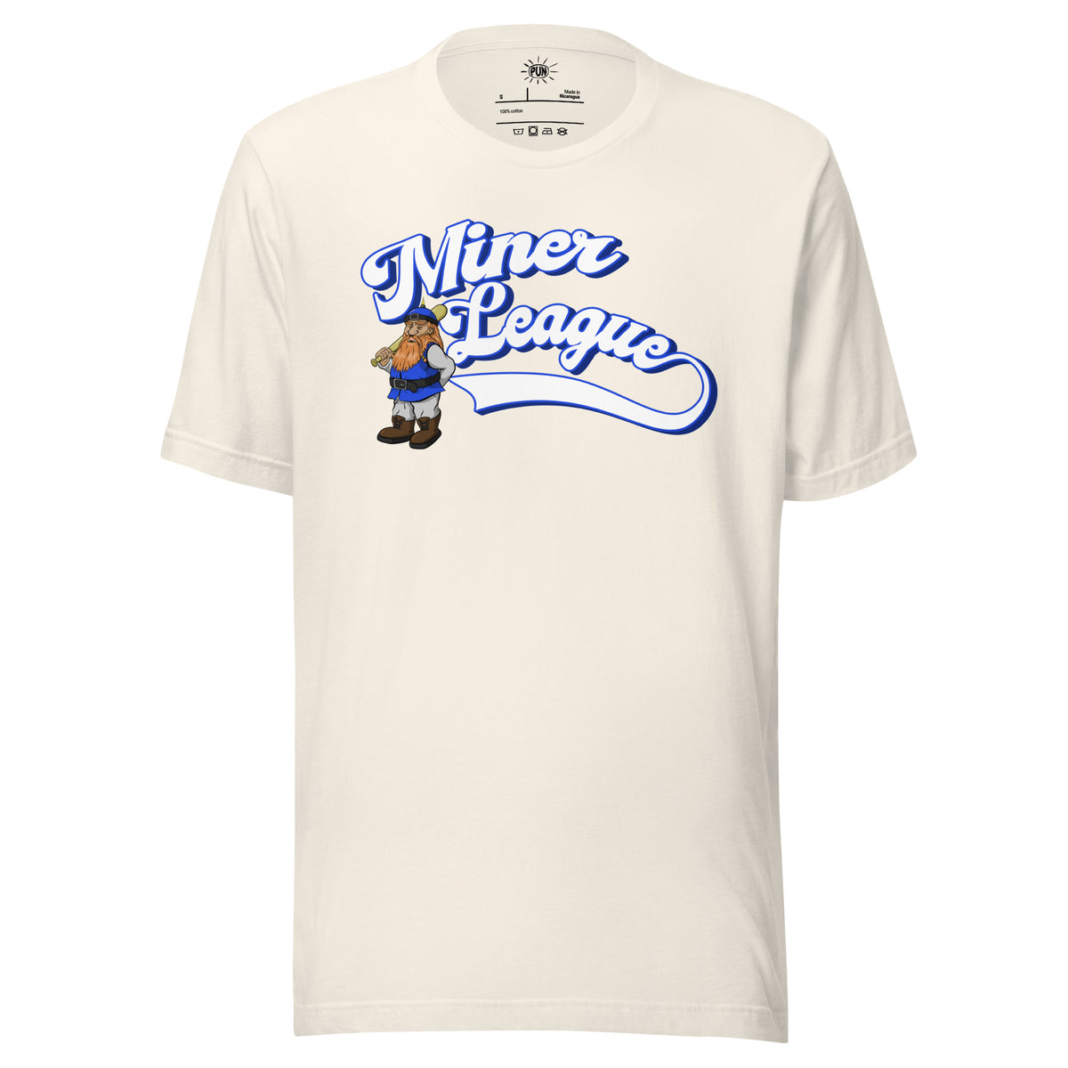 Miner League T-shirt - Vintage White