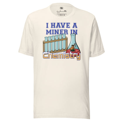 Miner in Chemistry T-shirt - Vintage White