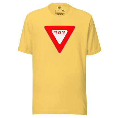 Ye Olde T-shirt - Yellow
